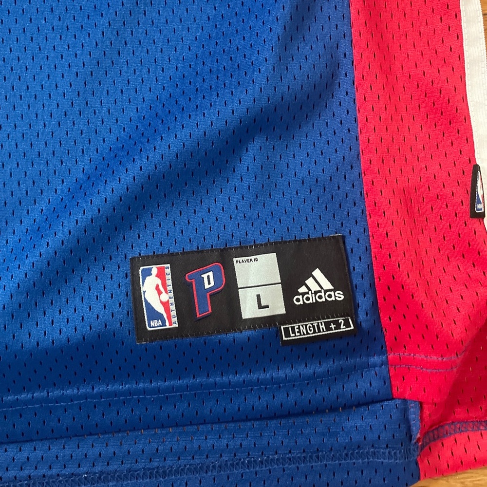 Adidas chauncey billups detroit pistons jersey